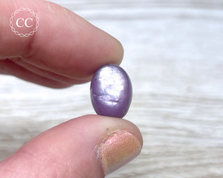 Gem Lepidolite Cabochon #5