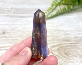 Gem Unicorn Stone (Lepidolite & Pink Tourmaline) Tower #2