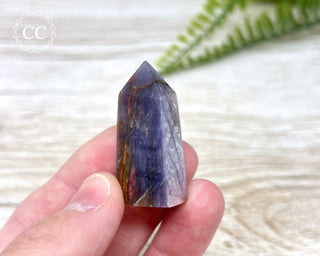 Gem Unicorn Stone (Lepidolite & Pink Tourmaline) Tower #10