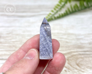 Gem Unicorn Stone (Lepidolite & Pink Tourmaline) Tower #10