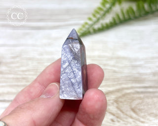 Gem Unicorn Stone (Lepidolite & Pink Tourmaline) Tower #10