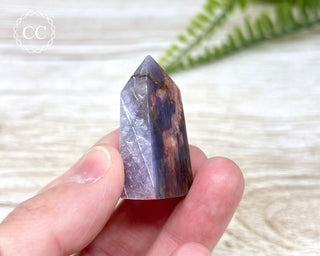 Gem Unicorn Stone (Lepidolite & Pink Tourmaline) Tower #10