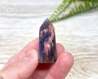 Gem Unicorn Stone (Lepidolite & Pink Tourmaline) Tower #10