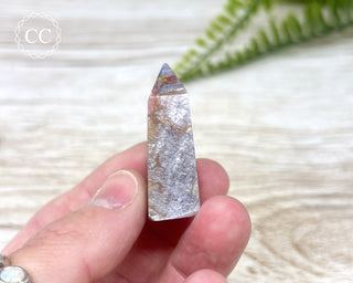 Gem Unicorn Stone (Lepidolite & Pink Tourmaline) Tower #10