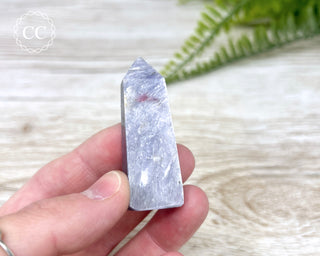 Gem Unicorn Stone (Lepidolite & Pink Tourmaline) Tower #12