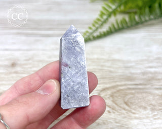 Gem Unicorn Stone (Lepidolite & Pink Tourmaline) Tower #12