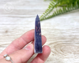Gem Unicorn Stone (Lepidolite & Pink Tourmaline) Tower #12