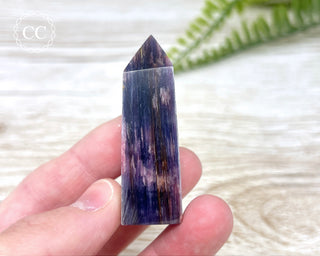 Gem Unicorn Stone (Lepidolite & Pink Tourmaline) Tower #13