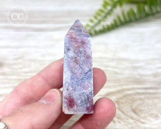 Gem Unicorn Stone (Lepidolite & Pink Tourmaline) Tower #13