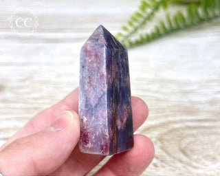 Gem Unicorn Stone (Lepidolite & Pink Tourmaline) Tower #13