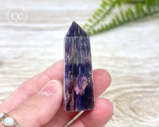 Gem Unicorn Stone (Lepidolite & Pink Tourmaline) Tower #13