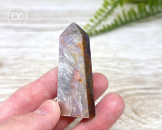 Gem Unicorn Stone (Lepidolite & Pink Tourmaline) Tower #14