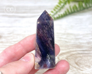 Gem Unicorn Stone (Lepidolite & Pink Tourmaline) Tower #15