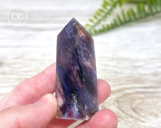 Gem Unicorn Stone (Lepidolite & Pink Tourmaline) Tower #15