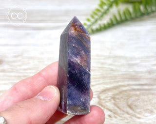 Gem Unicorn Stone (Lepidolite & Pink Tourmaline) Tower #15