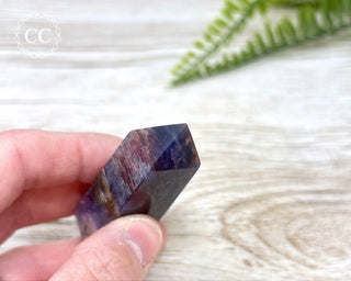 Gem Unicorn Stone (Lepidolite & Pink Tourmaline) Tower #15