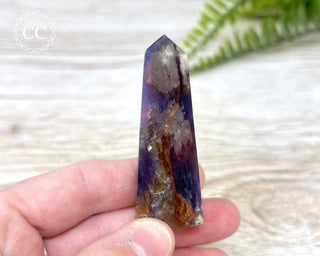 Gem Unicorn Stone (Lepidolite & Pink Tourmaline) Tower #2
