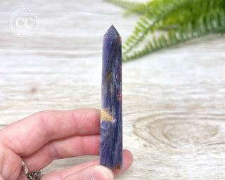 Gem Unicorn Stone (Lepidolite & Pink Tourmaline) Tower #4
