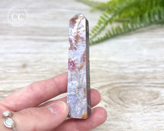 Gem Unicorn Stone (Lepidolite & Pink Tourmaline) Tower #4