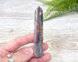 Gem Unicorn Stone (Lepidolite & Pink Tourmaline) Tower #4
