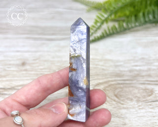 Gem Unicorn Stone (Lepidolite & Pink Tourmaline) Tower #4