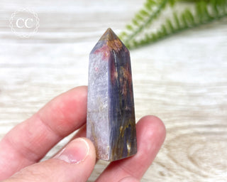 Gem Unicorn Stone (Lepidolite & Pink Tourmaline) Tower #6