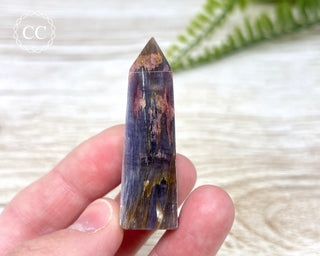 Gem Unicorn Stone (Lepidolite & Pink Tourmaline) Tower #6