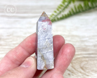 Gem Unicorn Stone (Lepidolite & Pink Tourmaline) Tower #6