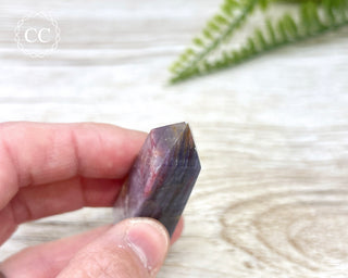 Gem Unicorn Stone (Lepidolite & Pink Tourmaline) Tower #6