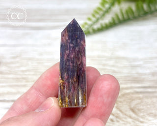 Gem Unicorn Stone (Lepidolite & Pink Tourmaline) Tower #7