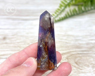 Gem Unicorn Stone (Lepidolite & Pink Tourmaline) Tower #2