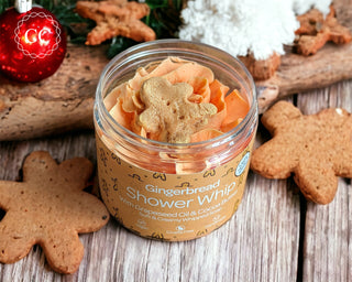 Gingerbread Whipped Soap open