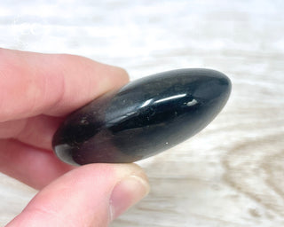 Gold Sheen Obsidian Chunky Palm Stone #2