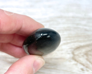 Gold Sheen Obsidian Chunky Palm Stone #2
