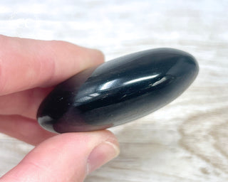 Gold Sheen Obsidian Chunky Palm Stone #3