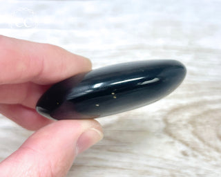 Gold Sheen Obsidian Chunky Palm Stone #1