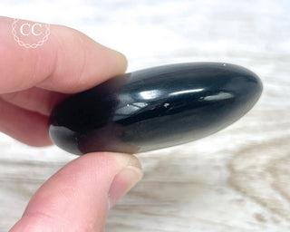 Gold Sheen Obsidian Chunky Palm Stone #4