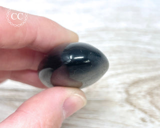 Gold Sheen Obsidian Chunky Palm Stone #5