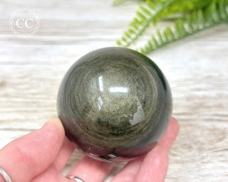 Gold Sheen Obsidian Sphere #1