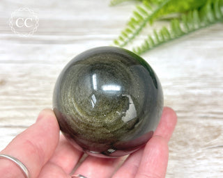 Gold Sheen Obsidian Sphere #2