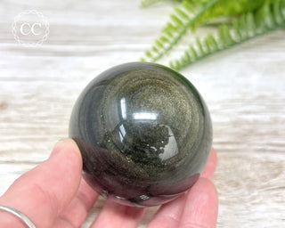 Gold Sheen Obsidian Sphere #2