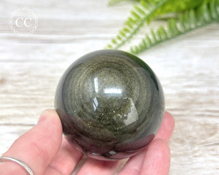 Gold Sheen Obsidian Sphere #2