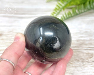 Gold Sheen Obsidian Sphere #1