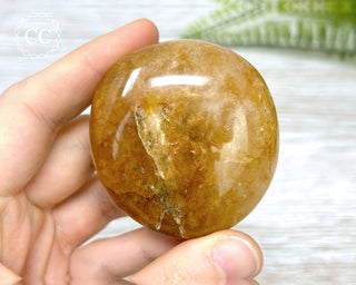 Golden Healer Chunky Palm Stone #4