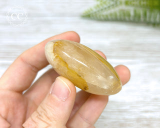 Golden Healer Chunky Palm Stone #9