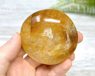Golden Healer Chunky Palm Stone #2