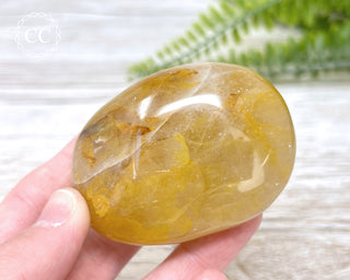 Golden Healer Chunky Palm Stone #3
