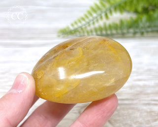 Golden Healer Chunky Palm Stone #3