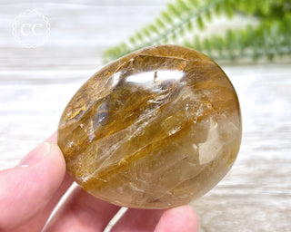 Golden Healer Chunky Palm Stone #4