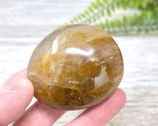 Golden Healer Chunky Palm Stone #4
